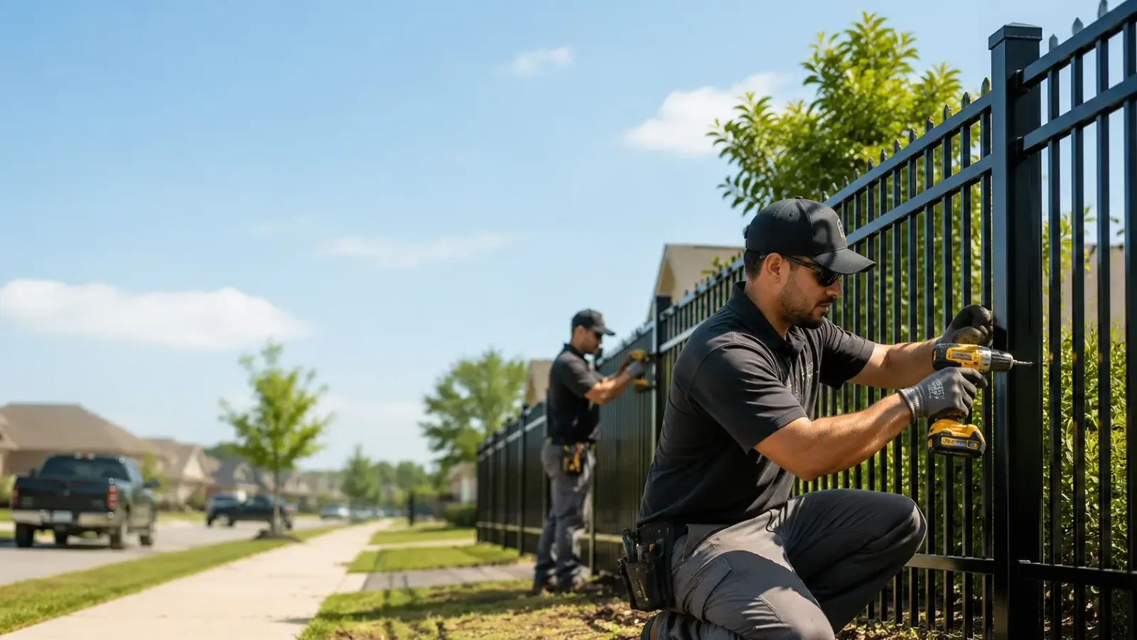 Metal Fence Installation in Scranton, IA